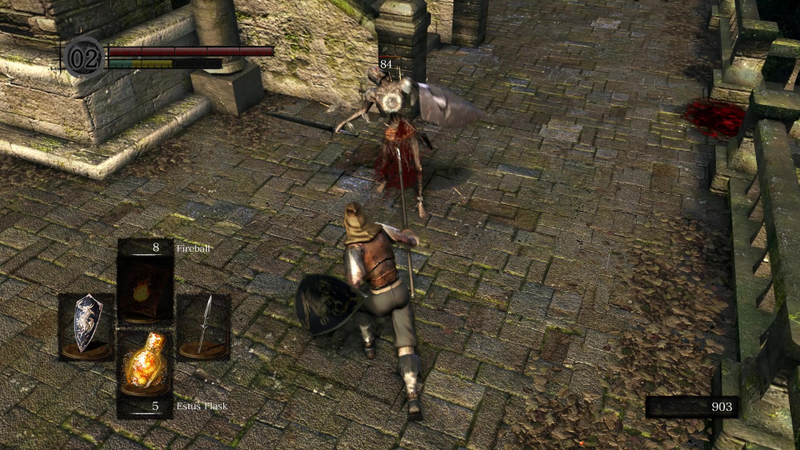 Okay so I’m using a spear, whatever, shut up, it’s only until I find a katana.